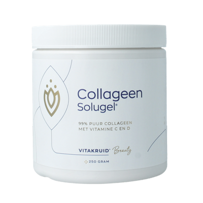 Vitakruid Collageen Solugel® poeder met vitamine C & D