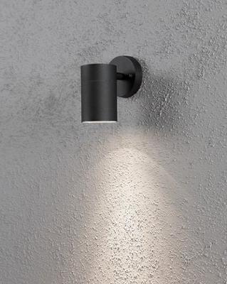 KonstSmide WandspotModena Downlight 12cm zwart - 7657-750 - thumbnail