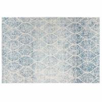 Tapijt DKD Home Decor Blauw Katoen Chenille (120 x 180 x 1 cm) - thumbnail