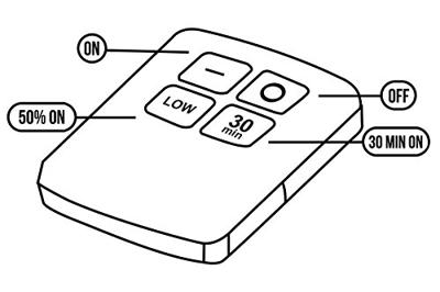 Lampenset 6 LED Maclean Energy met afstandsbediening voor batterijen 3xAA MCE165