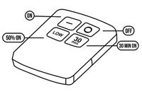 Lampenset 6 LED Maclean Energy met afstandsbediening voor batterijen 3xAA MCE165 - thumbnail