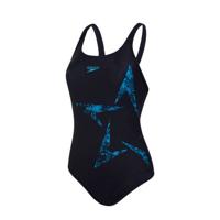 Speedo Endurance10 sportbadpak Boomstar zwart/blauw - thumbnail