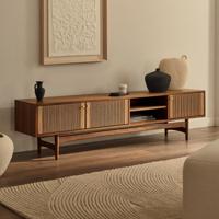 Kave Home TV-meubel 'Elan' Notenhout, 200cm - thumbnail