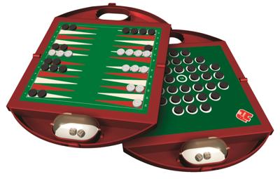 Jumbo Backgammon & Solitaire Jumbo Backgammon & Solitaire