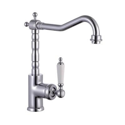 Schutte OLD STYLE ééngreepsmengkraan keuken met hoge uitloop | lage druk | chroom
 72590