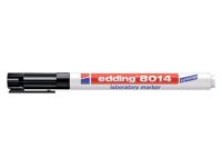 Viltstift edding 8014 lab rond 1mm zwart - thumbnail