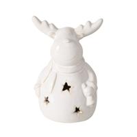 Boltze Home Hertfiguur cristo steen met led h13cm - thumbnail