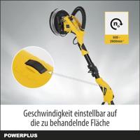 Powerplus POWX0479 handschuurmachine Vlakschuurmachine (disc) Zwart, Geel 2600 RPM - thumbnail