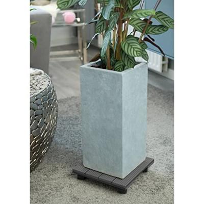 Plantentrolley HKC vierkant 30cm maximaal 50 kg antraciet