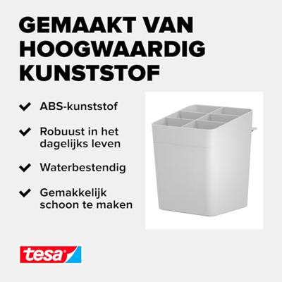 tesa 70045-00000-00 Keukengereihouder Wit 1 set(s)