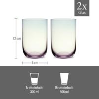 LIKE BY VILLEROY & BOCH - Like Pearl - Longdrinkglas 0,45l set/2 - thumbnail