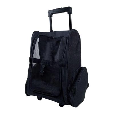 Huisdierenrugzak met wielen Gloria Trolley Trip Zwart 36 x 30 x 49 cm Huisdierenrugzak met wielen Gloria Trolley Trip Zwart 36 x 30 x 49 cm