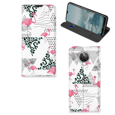 Nokia G10 | G20 | Hoesje maken | Flamingo Triangle