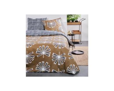 Dekbedovertrek set TODAY Bruin 220 x 240 cm 3 Onderdelen