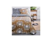 Dekbedovertrek set TODAY Bruin 220 x 240 cm 3 Onderdelen - thumbnail