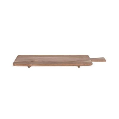 Maxi aperitiefplank - LIVOO - MES151 - FSC acaciahout - 75 x 19,5 cm - Houten poten