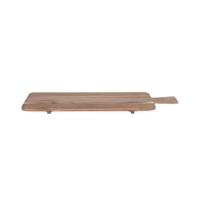Maxi aperitiefplank - LIVOO - MES151 - FSC acaciahout - 75 x 19,5 cm - Houten poten - thumbnail