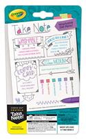 Crayola Take Note! gelpennen uitwisbaar 12 cm 6 stuks - thumbnail