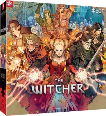 The Witcher Puzzle - Scoia'tael (500 pieces) The Witcher Puzzle - Scoia'tael (500 pieces)
