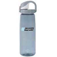 Nalgene On-The-Fly Lock-Top Sustain Bottle, 700 ml drinkfles (Grijs/transparant) - thumbnail