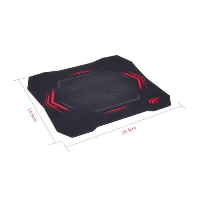 Havit MP843 Game-muismat Zwart, Rood