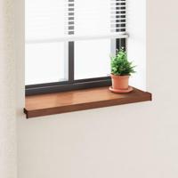 Raamsokkel Bruin Hout 80 x 35 x 4,5 cm PVC gemengd met UPVC - thumbnail