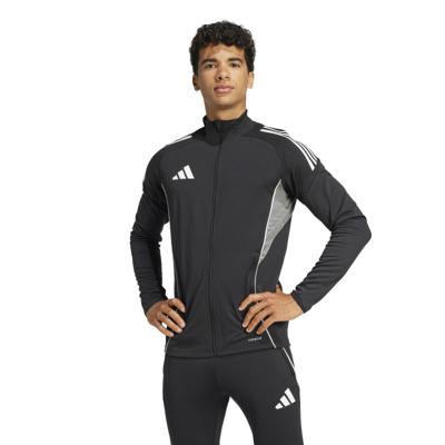 adidas Tiro 25 Competition Trainingsjack Zwart Grijs Wit adidas Tiro 25 Competition Trainingsjack Zwart Grijs Wit