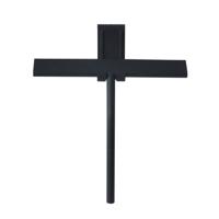 Raamwisser Lush Wiesbaden Inclusief Flexibele Glashaak Mat Zwart - thumbnail