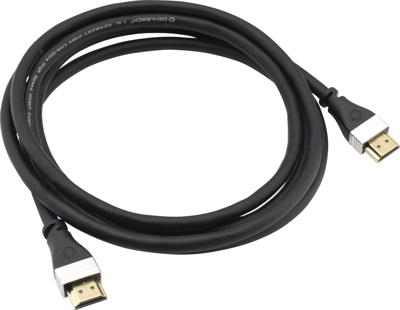 Oehlbach SL UHS HDMI 2.1 CABLE 1,0 M HDMI kabel Zwart