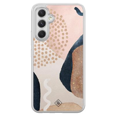 Samsung Galaxy A34 hybride hoesje - Abstract dots