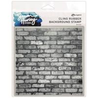 Ranger Ink Ranger • simon hurley create. background stamp 15.24cmx15.24cm brick - thumbnail