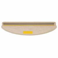 Trapmatten zelfklevend Sisal-Look 30 st 65x21x4 cm zand - thumbnail