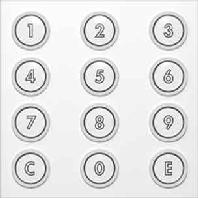 Ritto by Schneider 1876470 Accessoires voor deurintercom Wit - thumbnail