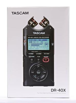 Tascam DR-40X stereo handheld recorder en USB interface - thumbnail