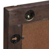 VidaXL Badkamer spiegel wandgemonteerd bruin 70 x 50 x 2,5 cm - thumbnail