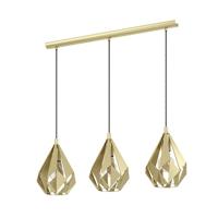Eglo GoudenCarlton 3-lichts hanglamp - 43909 - thumbnail