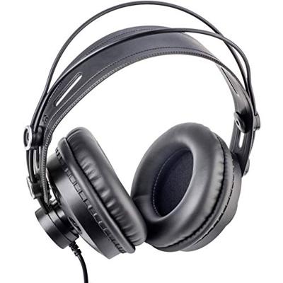 Tie Studio THP-580 Over Ear koptelefoon Kabel Zwart Studio