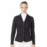 HKM Luisa wedstrijdjas zwart maat:44 - thumbnail