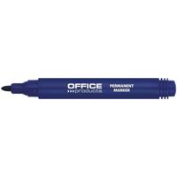 OFFICE products permanent marker 1-3 mm, rond, blauw - thumbnail