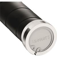 BROOKS Slender leather grips (130+130mm) - black - thumbnail