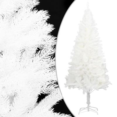 VidaXL Kunstkerstboom met levensechte naalden 210 cm wit