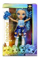 Rainbow High cheerleaderpop Skyler Bradshaw junior 28 cm blauw - thumbnail