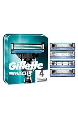 Reservescheermesje Gillette (4 Stuks) (4 uds) - thumbnail