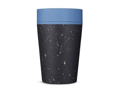 Circular&Co. Koffiebeker - circular cup - zwart/blauw - 227 ml