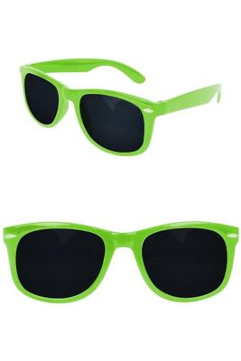 Bril Blues Brothers Neon Green