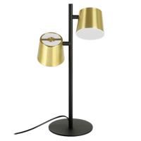 Stars of Light Zwart met gouden tafellampAltamira - 39986 - thumbnail