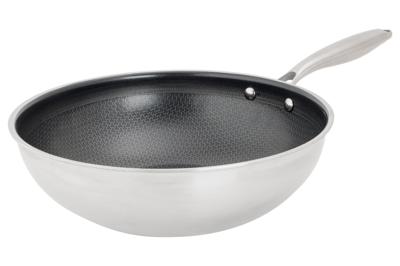 Cookinglife Wokpan HexaCook ø 28 cm - NON STICK - keramische anti-aanbaklaag - geschikt voor alle warmtebronnen
