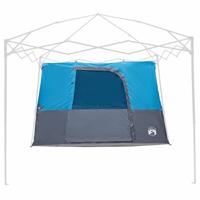 Tent met dak Anders Blauw en Zwart - thumbnail