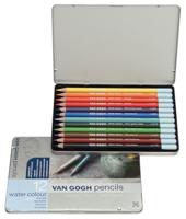 Bruynzeel Van gogh starterset aquarelpotloden met 12 kleuren - thumbnail