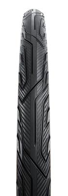 Continental "pure contact" buitenband tyre conti pure contact 50-622 bl/coffee/reflex